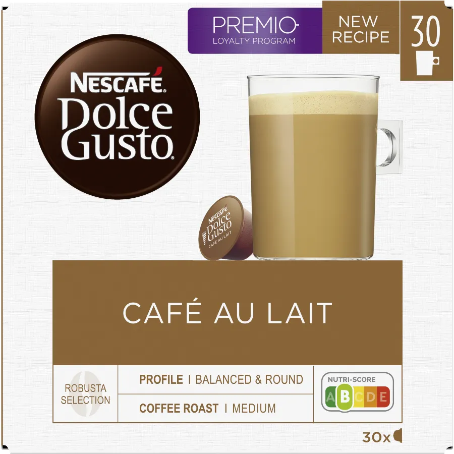 NESCAFE DOLCE GUSTO CAFÉ AU LAIT