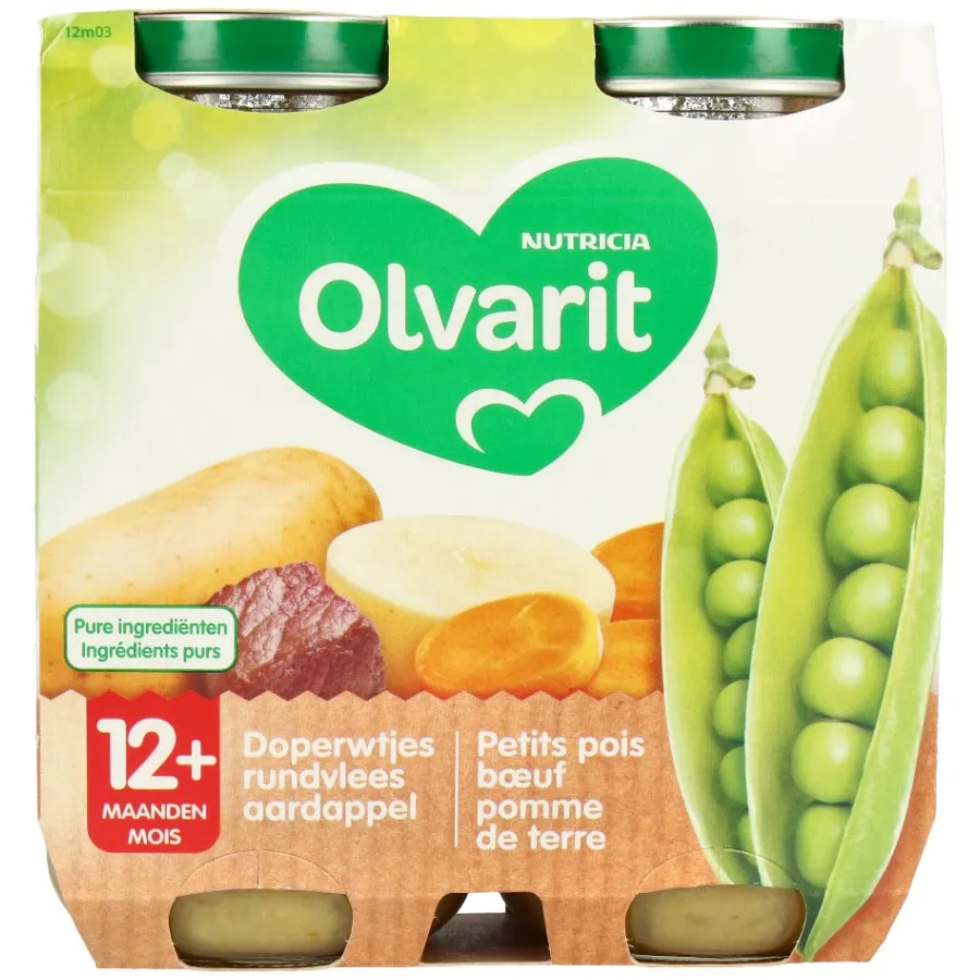 OLVARIT DOPERWTEN-RUNDVLEES-AARDAPPEL (12 MAANDEN+)