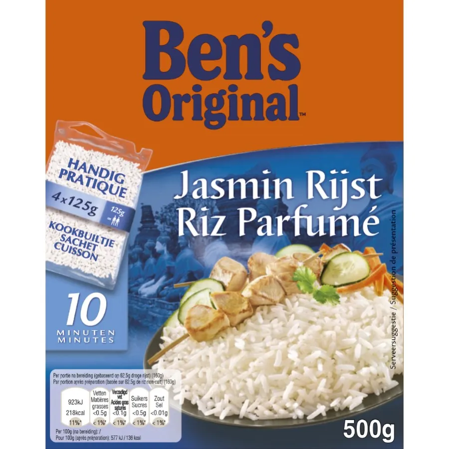 BEN'S ORIGINAL JASMIJN RIJST 10 MINUTEN