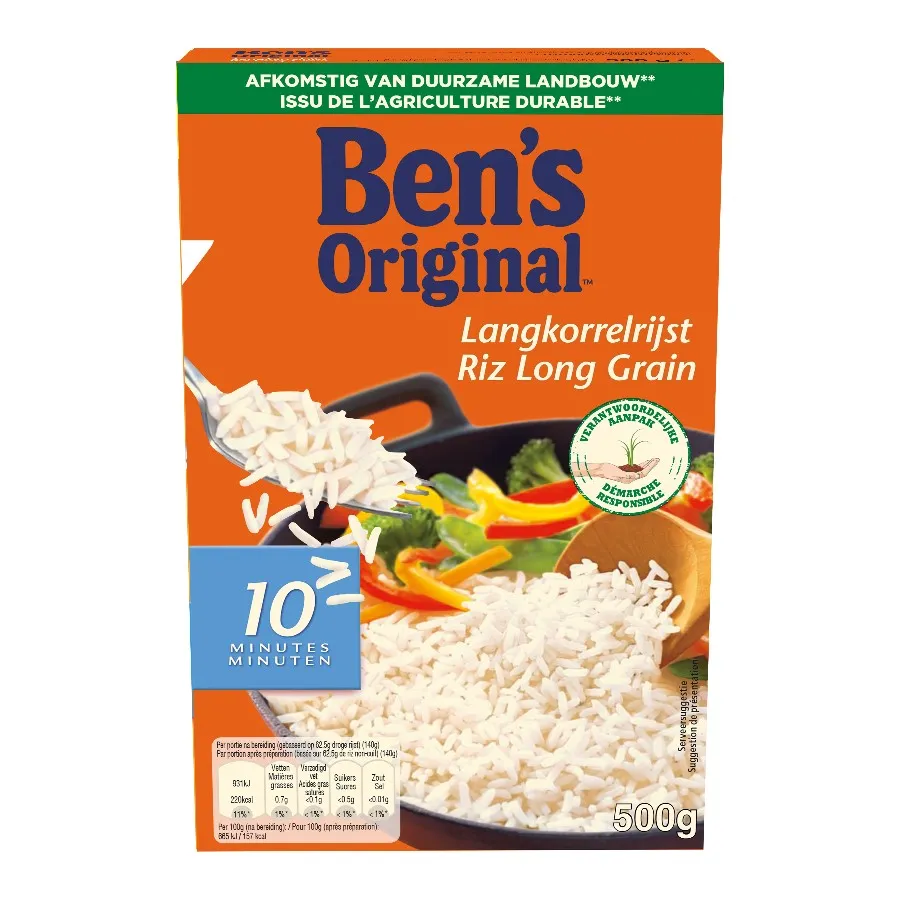BEN'S ORIGINAL LANGKORRELRIJST 10 MINUTEN