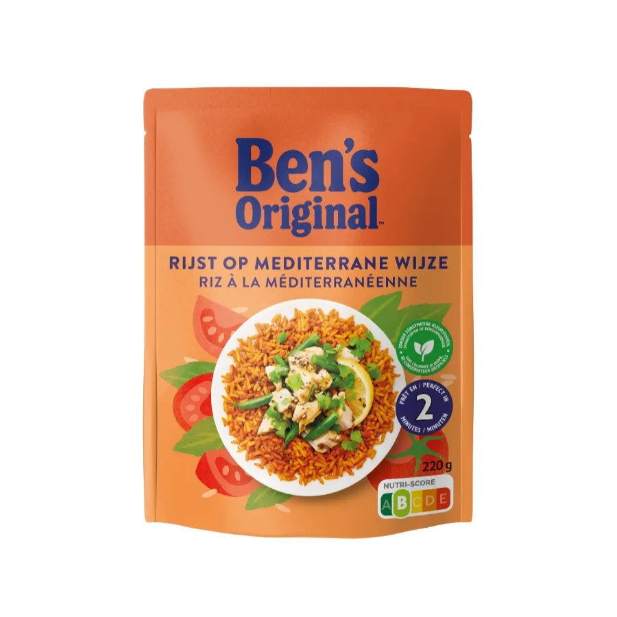 BEN'S ORIGINAL RIJST OP MEDITERRANE WIJZE