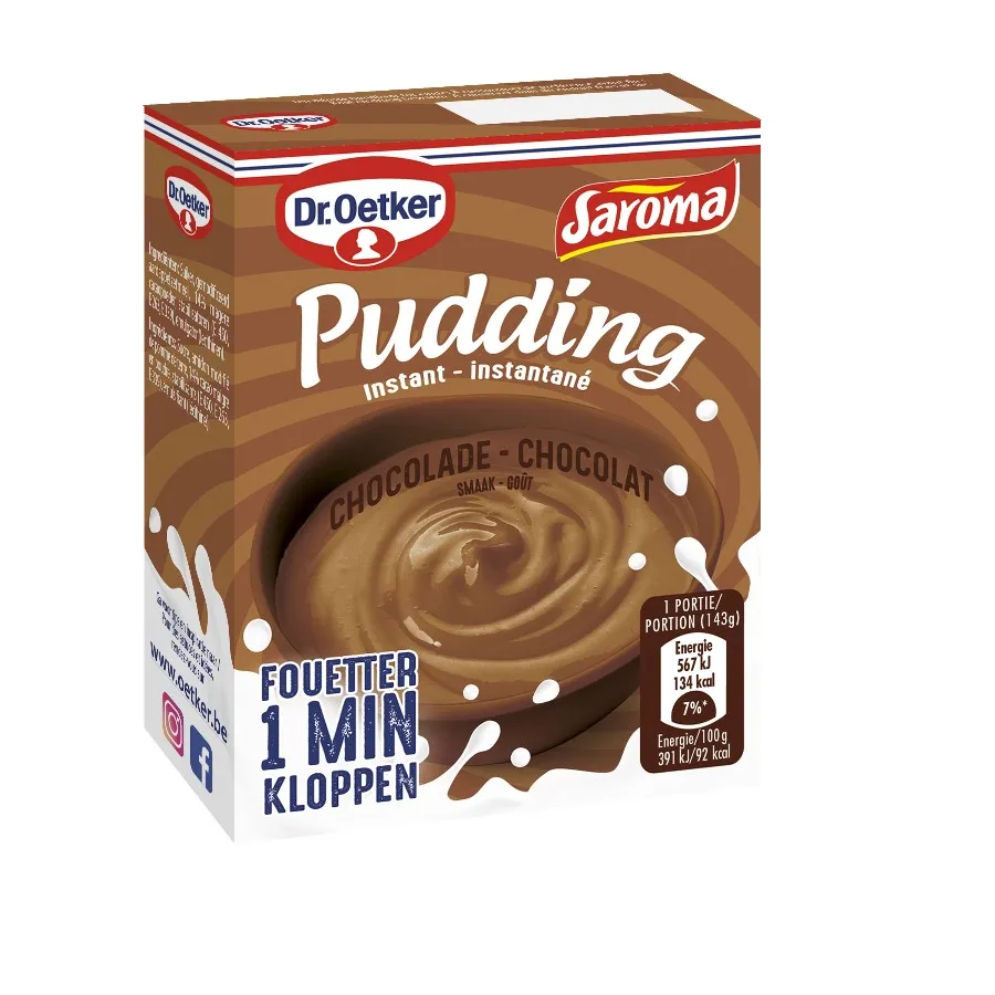 OETKER SAROMA INSTANT PUDDING - CHOCOLADE