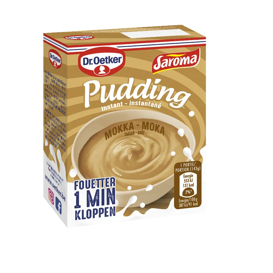 DR. OETKER SAROMA INSTANT PUDDING - MOKKA