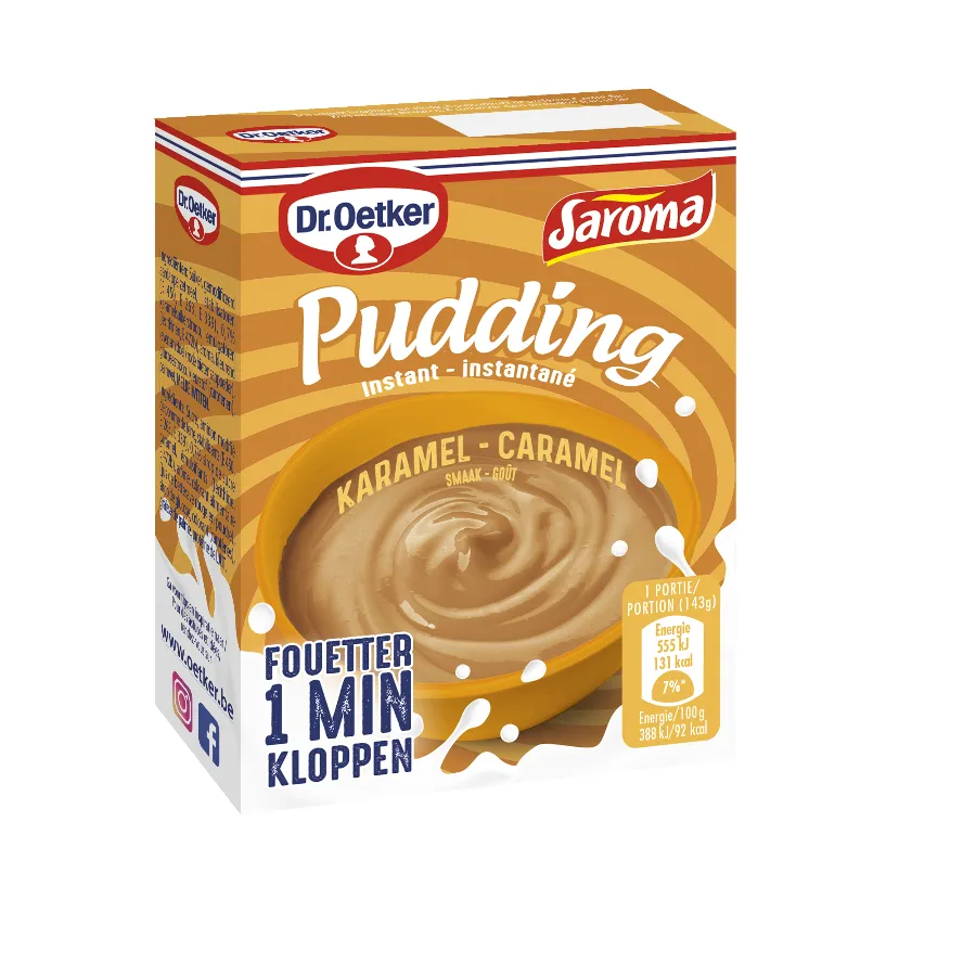 DR. OETKER SAROMA INSTANT PUDDING - KARAMEL