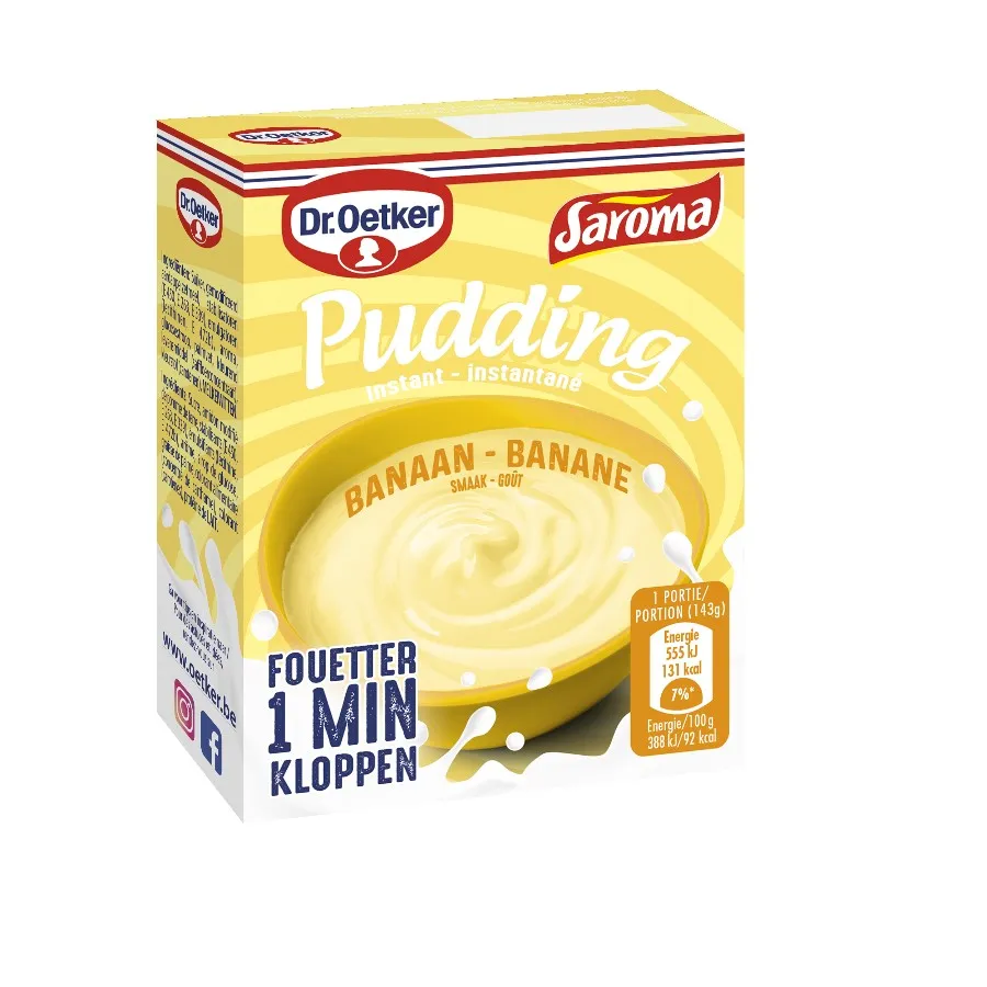 DR. OETKER SAROMA INSTANT PUDDING - BANAAN