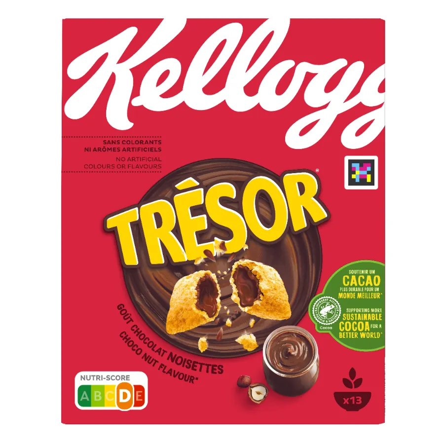 KELLOGG'S TRESOR CHOCO & NUTS