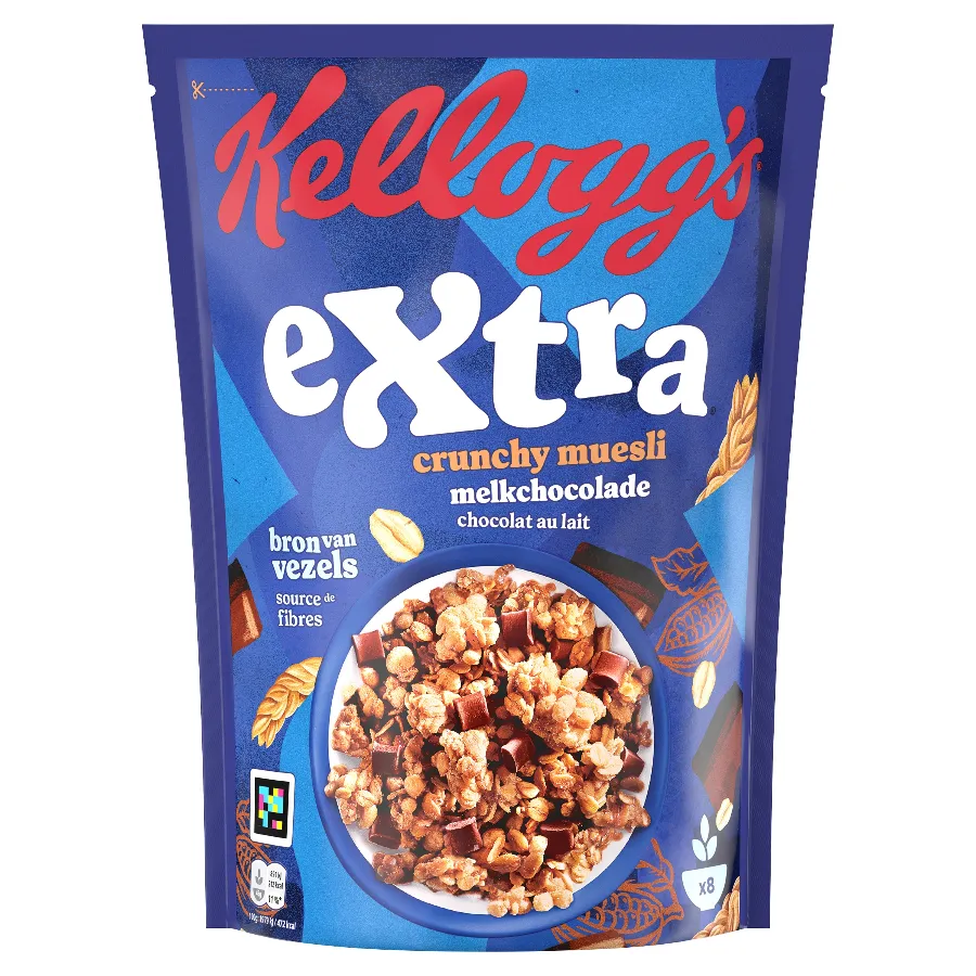 KELLOGG'S EXTRA MELKCHOCOLADE