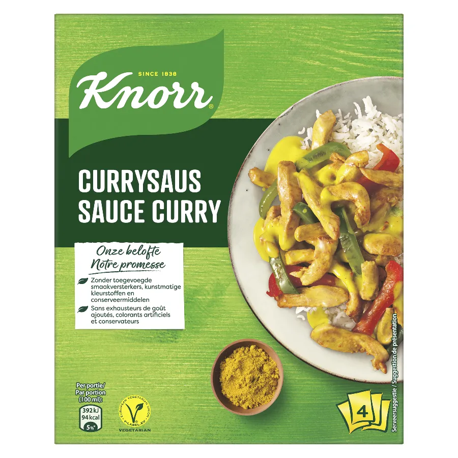 KNORR CURRY SAUS