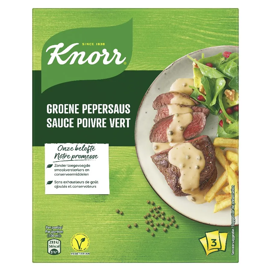 KNORR GROENE PEPERSAUS