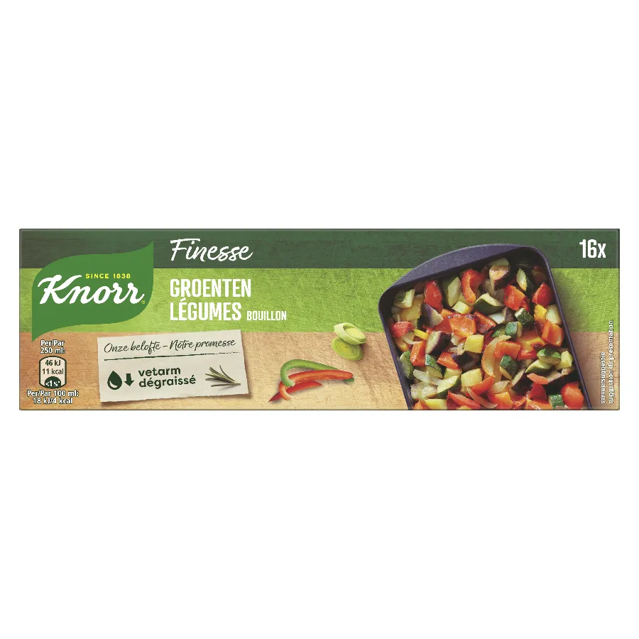 KNORR FINESSE GROENTEN BOUILLON