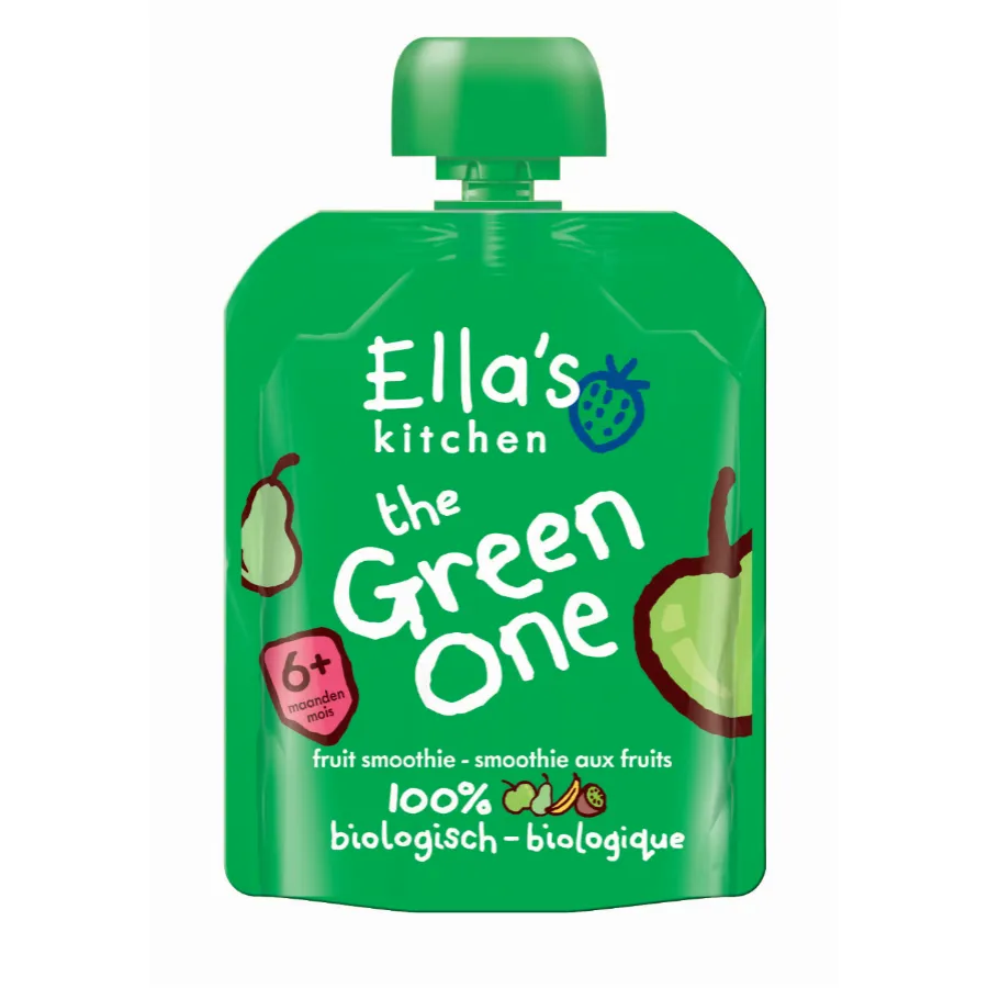 ELLA'S KITCHEN SMOOTHIE GREEN ONE (6 MAANDEN+) POUCH