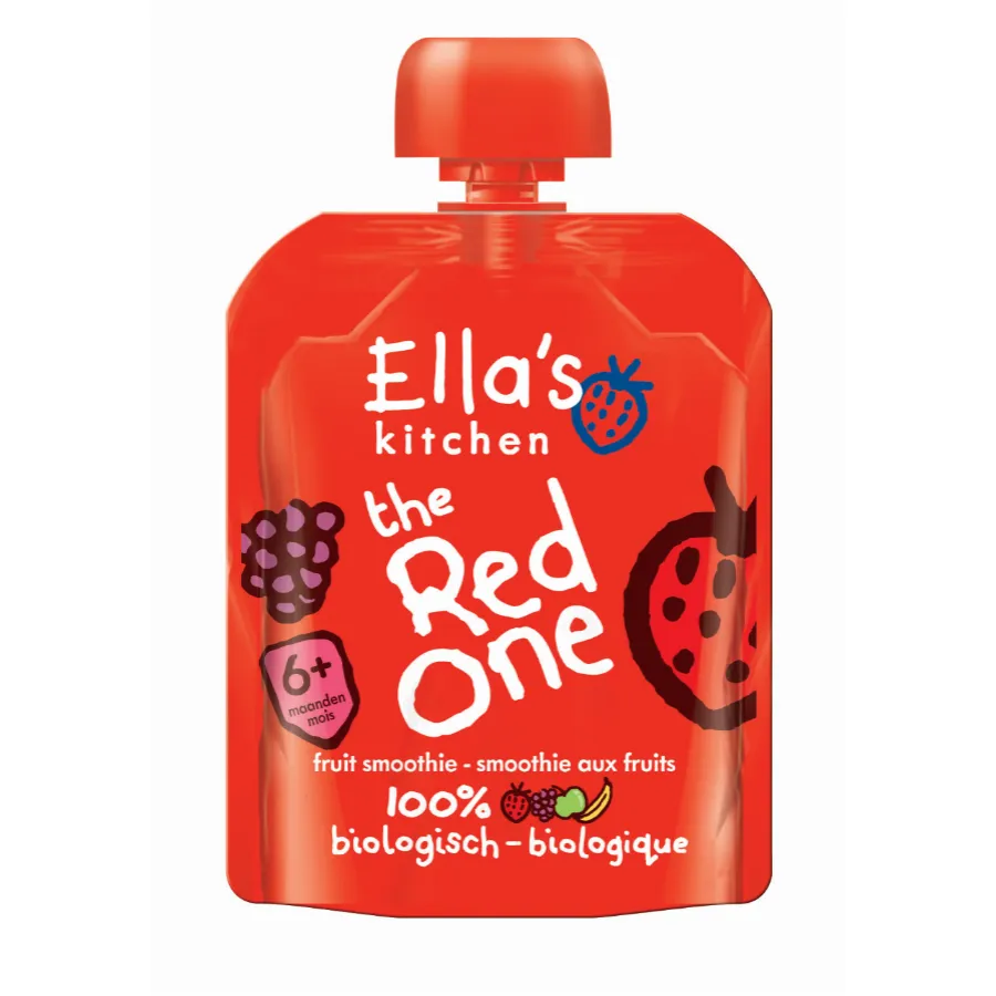 ELLA'S KITCHEN SMOOTHIE RED ONE (6 MAANDEN+) POUCH