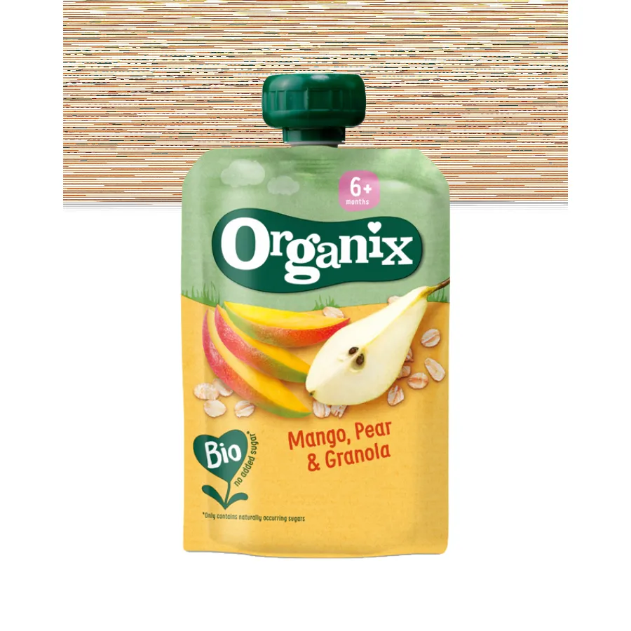 ORGANIX MANGO-PEER-GRANOLA (6 MAANDEN+) POUCH