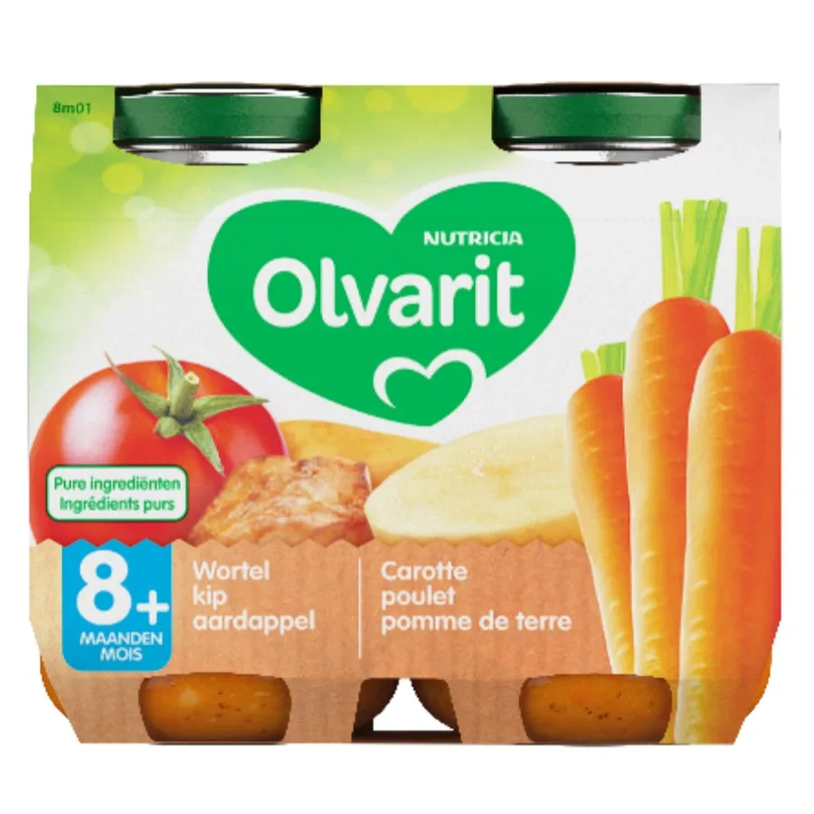 OLVARIT WORTEL-KIP (8 MAANDEN+)