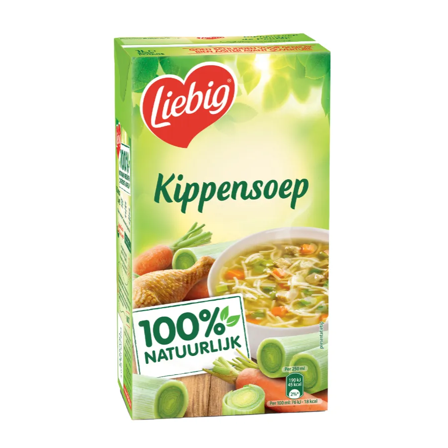 LIEBIG KIPPENSOEP BRICK