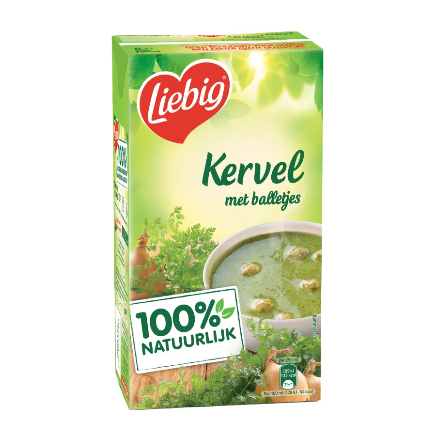 LIEBIG KERVEL MET BALLETJES BRICK