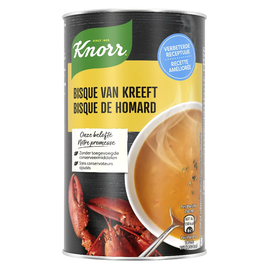 KNORR BISQUE VAN KREEFT BLIK