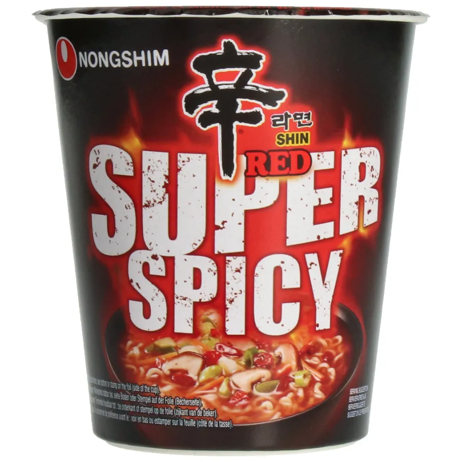 NONGSHIM NOEDELS SUPER SPICY CUP