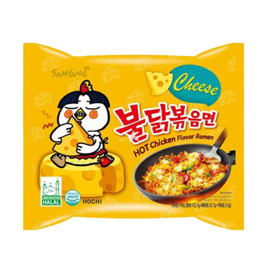 SAMYANG NOEDELS HOT CHICKEN CHEESE POUCH
