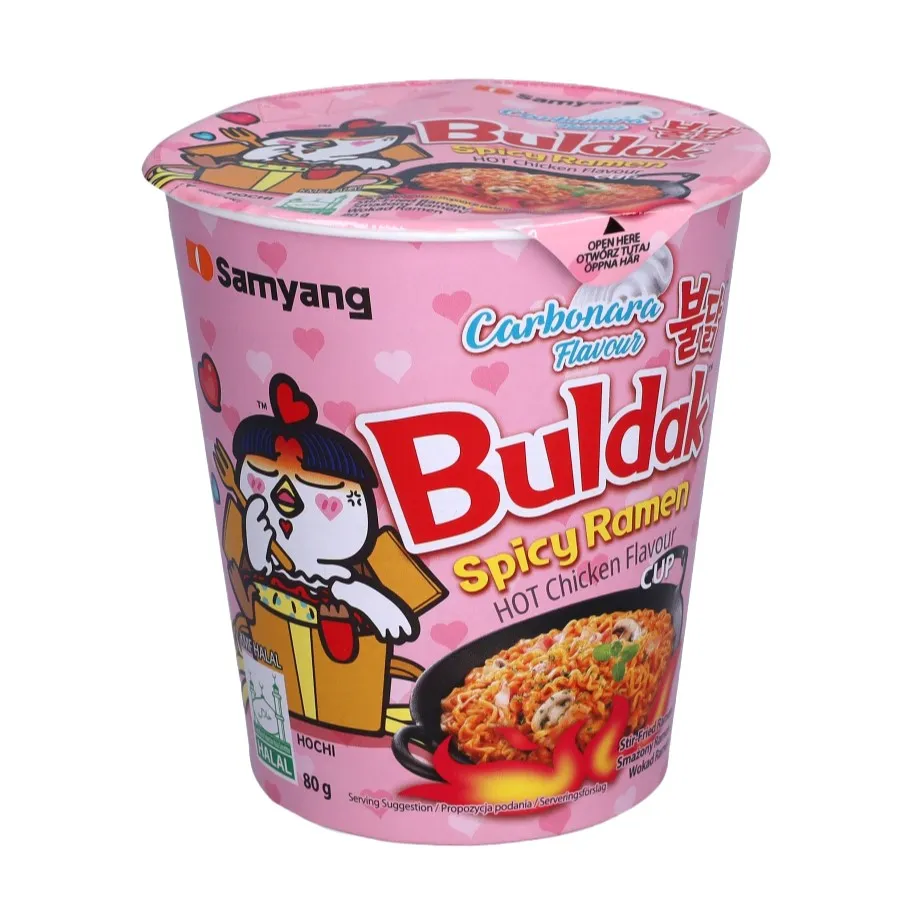 SAMYANG NOEDELS HOT CHICKEN CARBONARA CUP