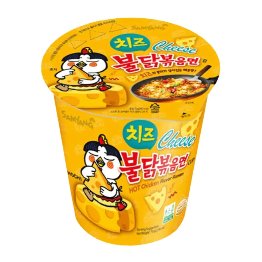 SAMYANG NOEDELS HOT CHICKEN CHEESE CUP