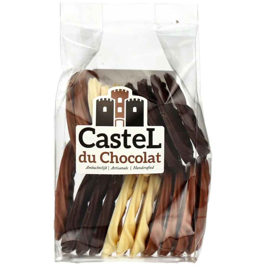 CASTEL DU CHOCOLAT KRAKELINGEN GEMENGD