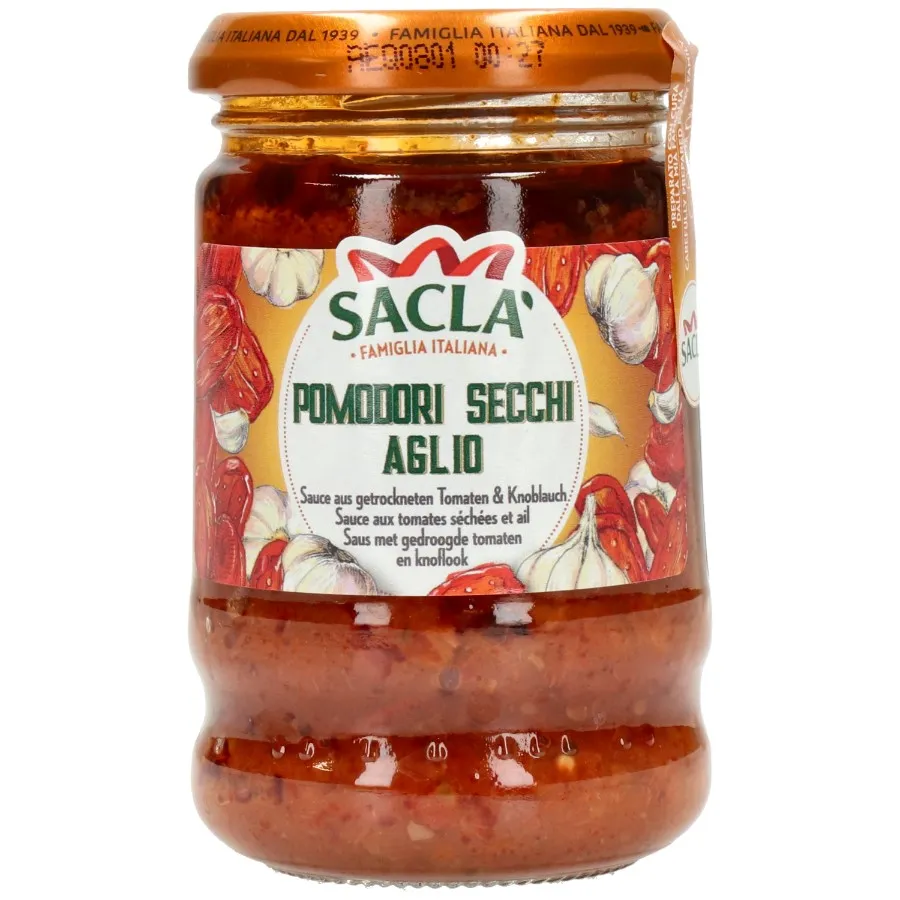 SACLA PASTASAUS POMODORI SECCHI AGLIO
