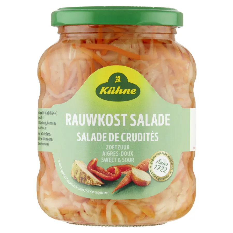 KUHNE RAUWKOSTSALADE ZOETZUUR