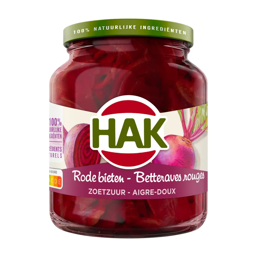 HAK RODE BIET GLAS