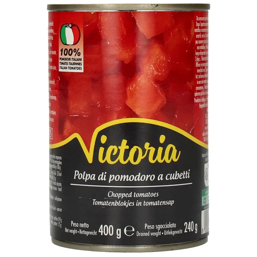 VICTORIA TOMATENBLOKJES BLIK