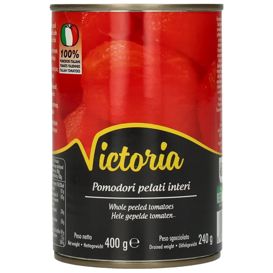 VICTORIA GEPELDE TOMATEN HEEL BLIK