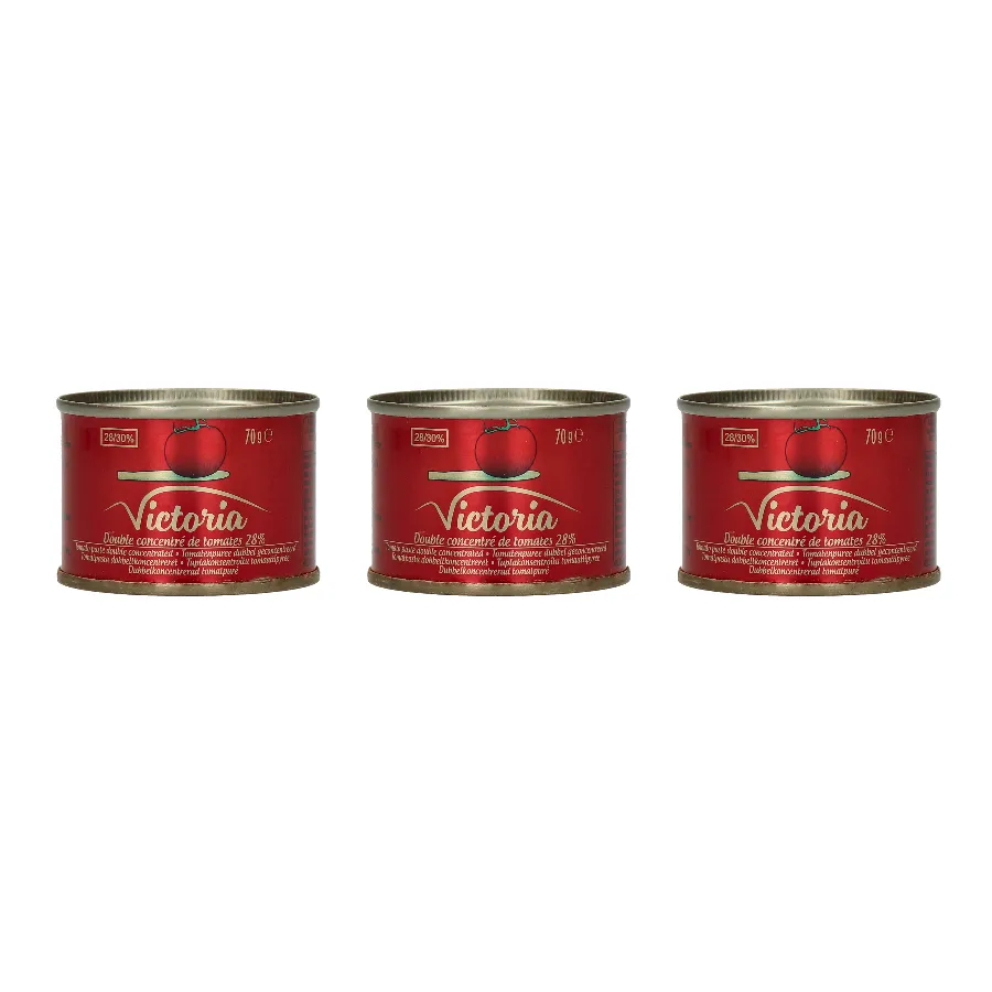VICTORIA TOMATENPUREE DUBBEL CONCENTRAAT BLIK