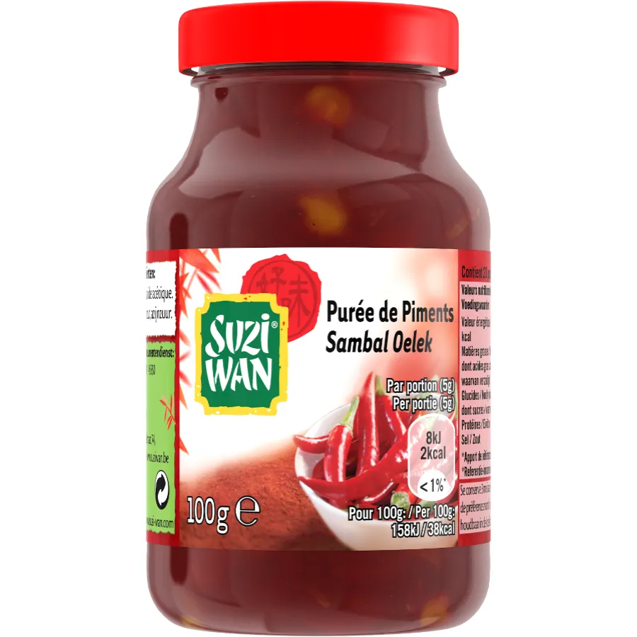 SUZI WAN SAMBAL OELEK GLAS