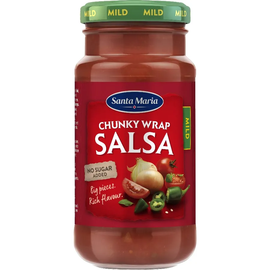 SANTA MARIA CHUNKY WRAP SALSA MILD
