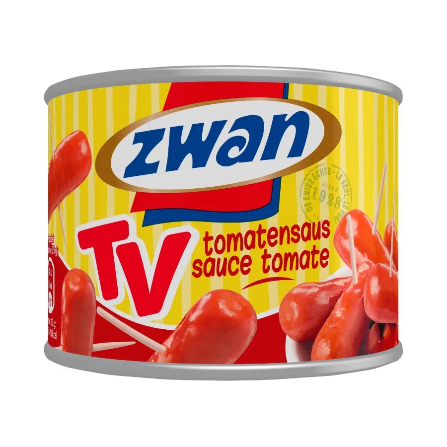 ZWAN SAUCIJSJES TOMAAT BLIK