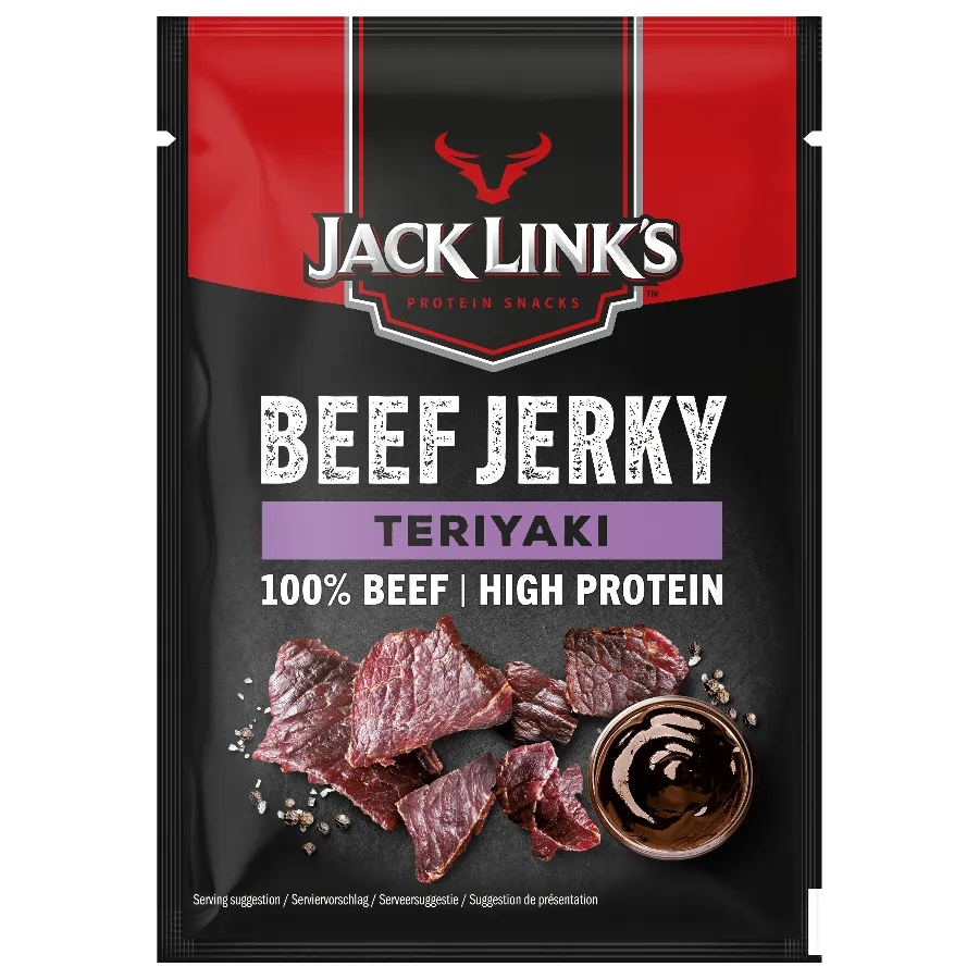 JACK LINKS MISTER BEAST BEEF JERKY TERIYAKI