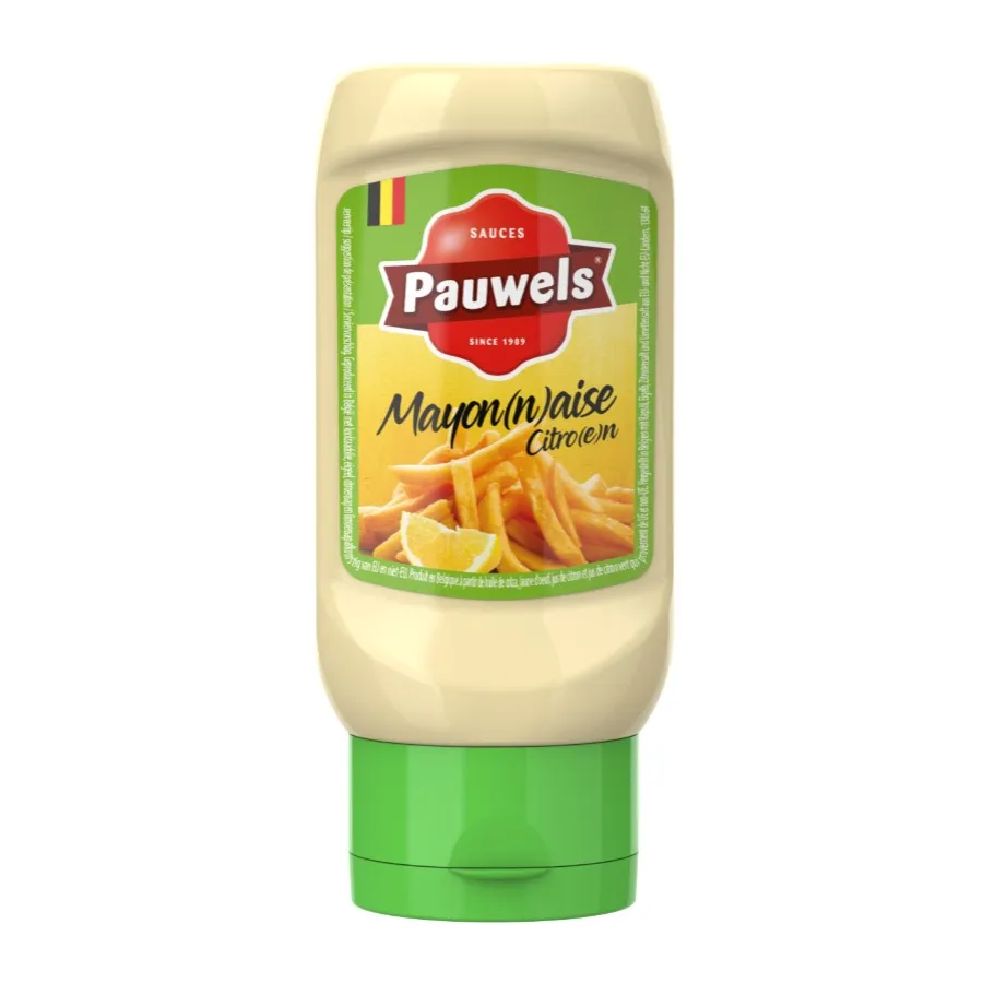 PAUWELS MAYONAISE CITROEN MET EXTRA LIMOEN SQUEEZE