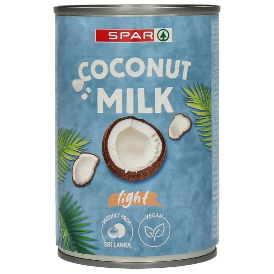 SPAR KOKOSMELK LIGHT BLIK