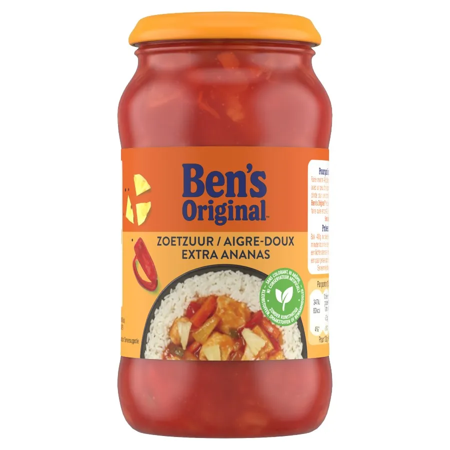 BEN'S ORIGINAL ZOETZURE SAUS MET ANANAS