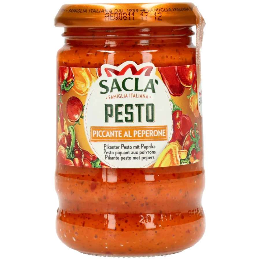 SACLA PIKANTE PESTO MET PEPERS