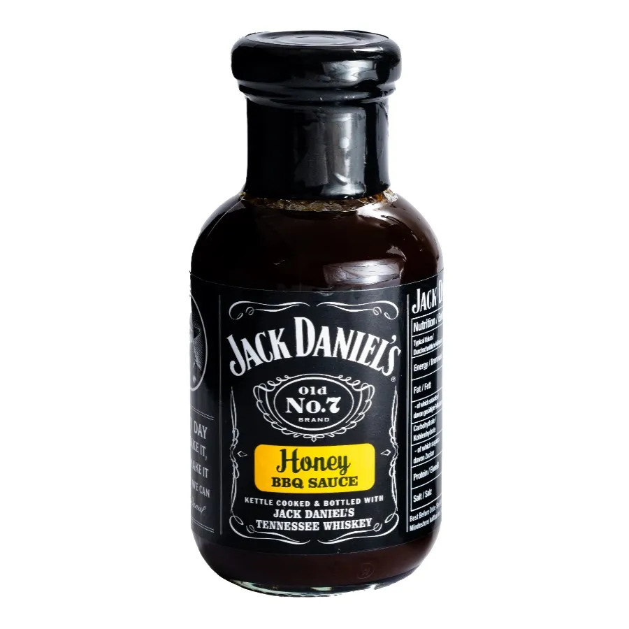 JACK DANIEL'S HONEY BBQ SAUCE GLAS