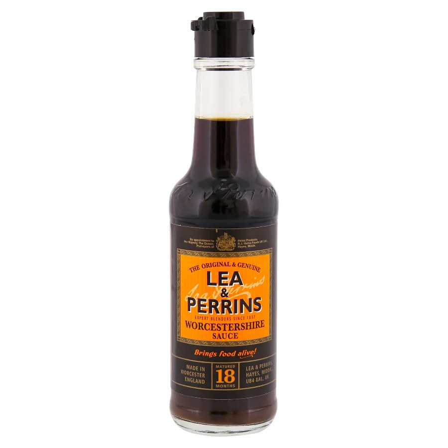 LEA PERRINS WORCESTERSAUS GLAS