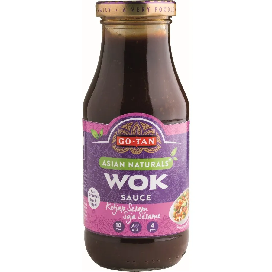 GO-TAN WOKSAUS KETJAP/SESAM GLAS