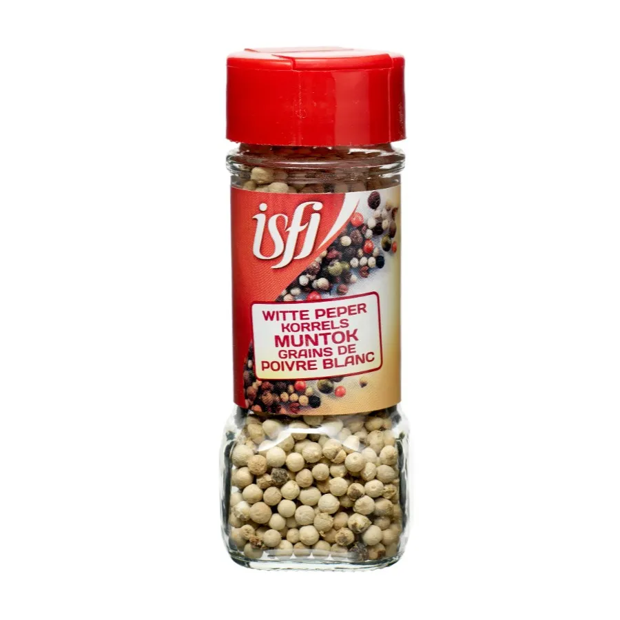 ISFI WITTE PEPERBOLLEN