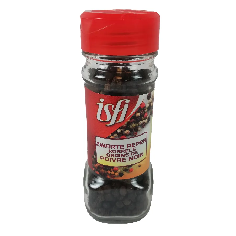 ISFI PEPERKORRELS ZWART