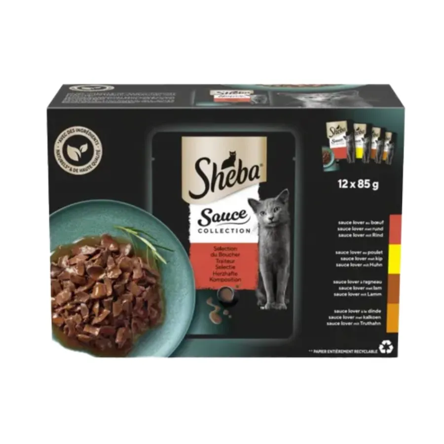 SHEBA KATTENVOEDING SAUCE COLLECTION