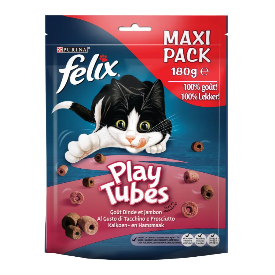 FELIX PLAY TUBES KALKOEN- EN HAMSMAAK