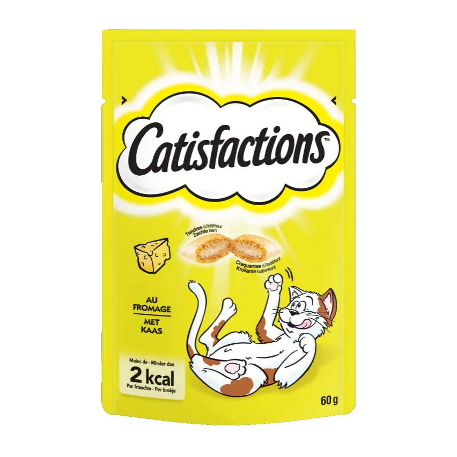 CATISFACTIONS KATTENVOEDING MET KAAS