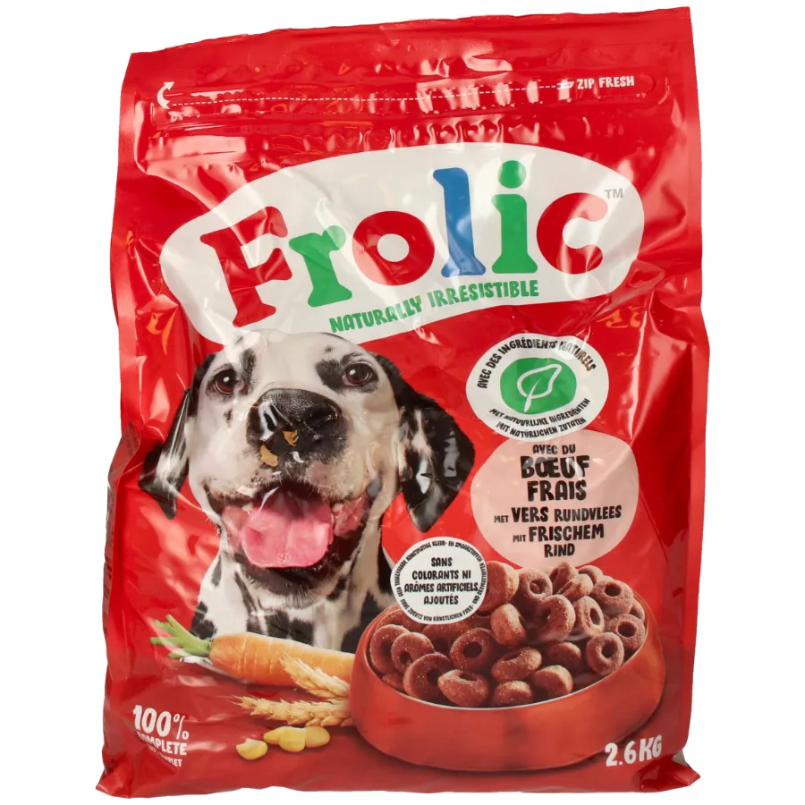 FROLIC HONDENVOEDING RUND, WORTEL EN GRANEN