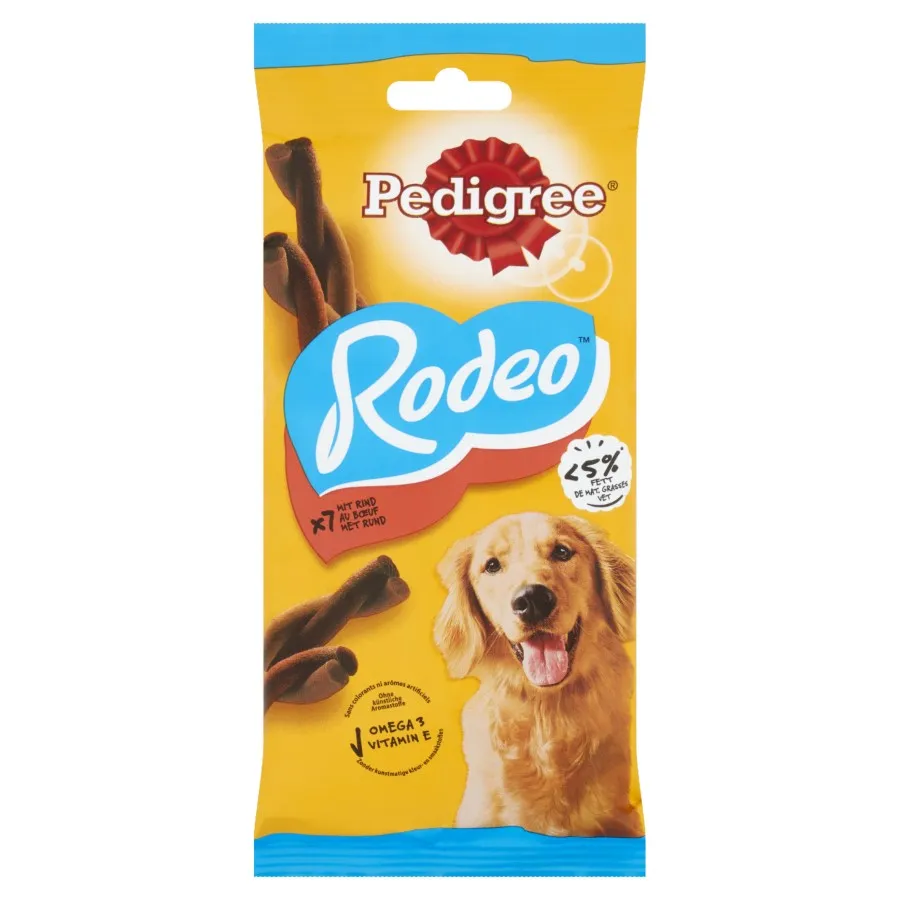 PEDIGREE RODEO MET RUND - 7 STUKS
